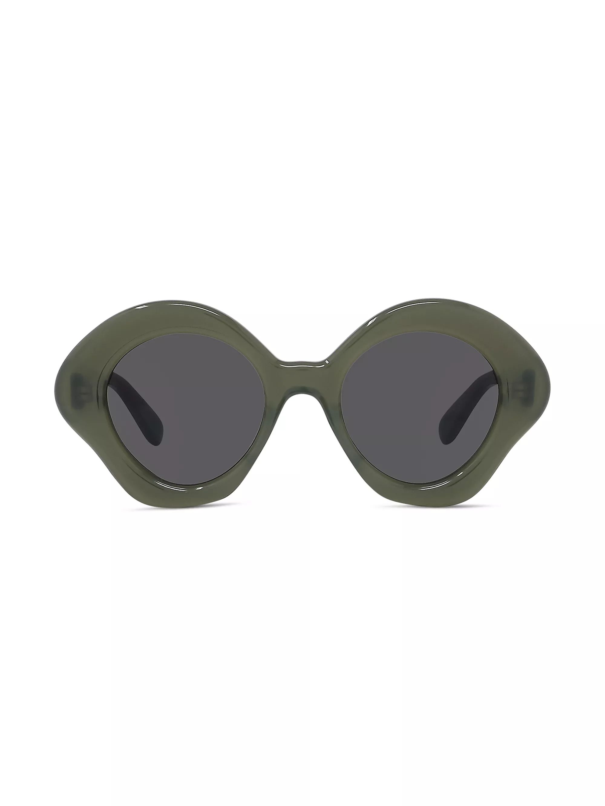 Curvy Geometric Sunglasses | Saks Fifth Avenue