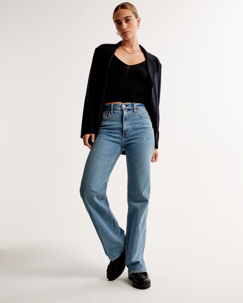 High Rise 90s Relaxed Jean | Abercrombie & Fitch (US)