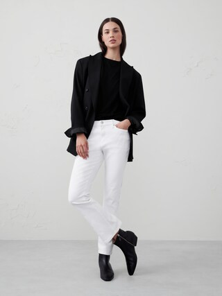 Kick Flare Mid-Rise Jean | Banana Republic Factory