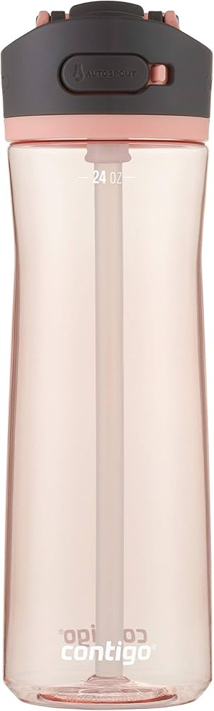 Contigo Ashland 2.0 Leak-Proof Water Bottle with Lid Lock and Angled Straw, Dishwasher Safe Water... | Amazon (US)