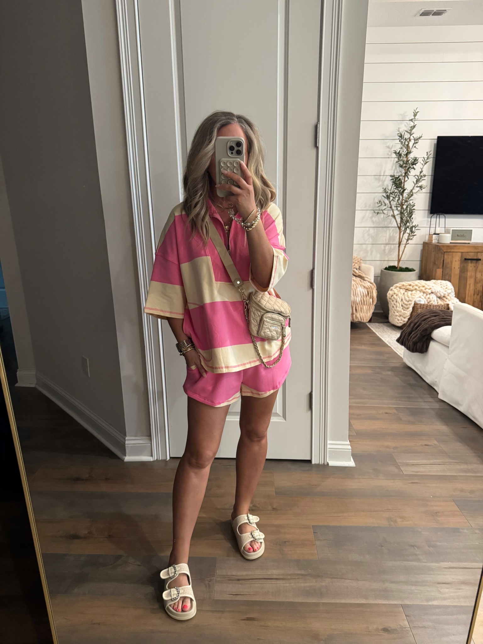 Amazon fashion Amazon finds free people lookalike set, casual spring outfit I wear a medium 

#LTKOver40