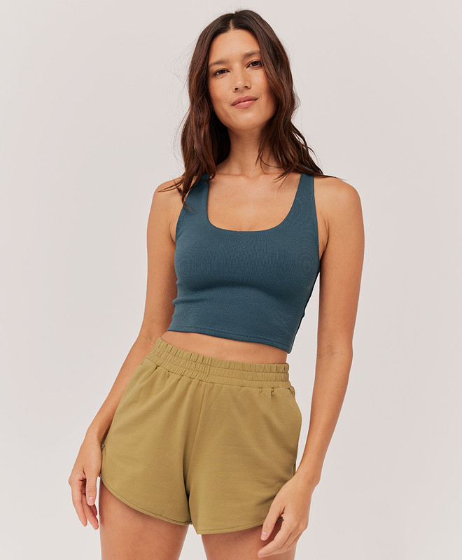 ribbed bra top | Pact Apparel