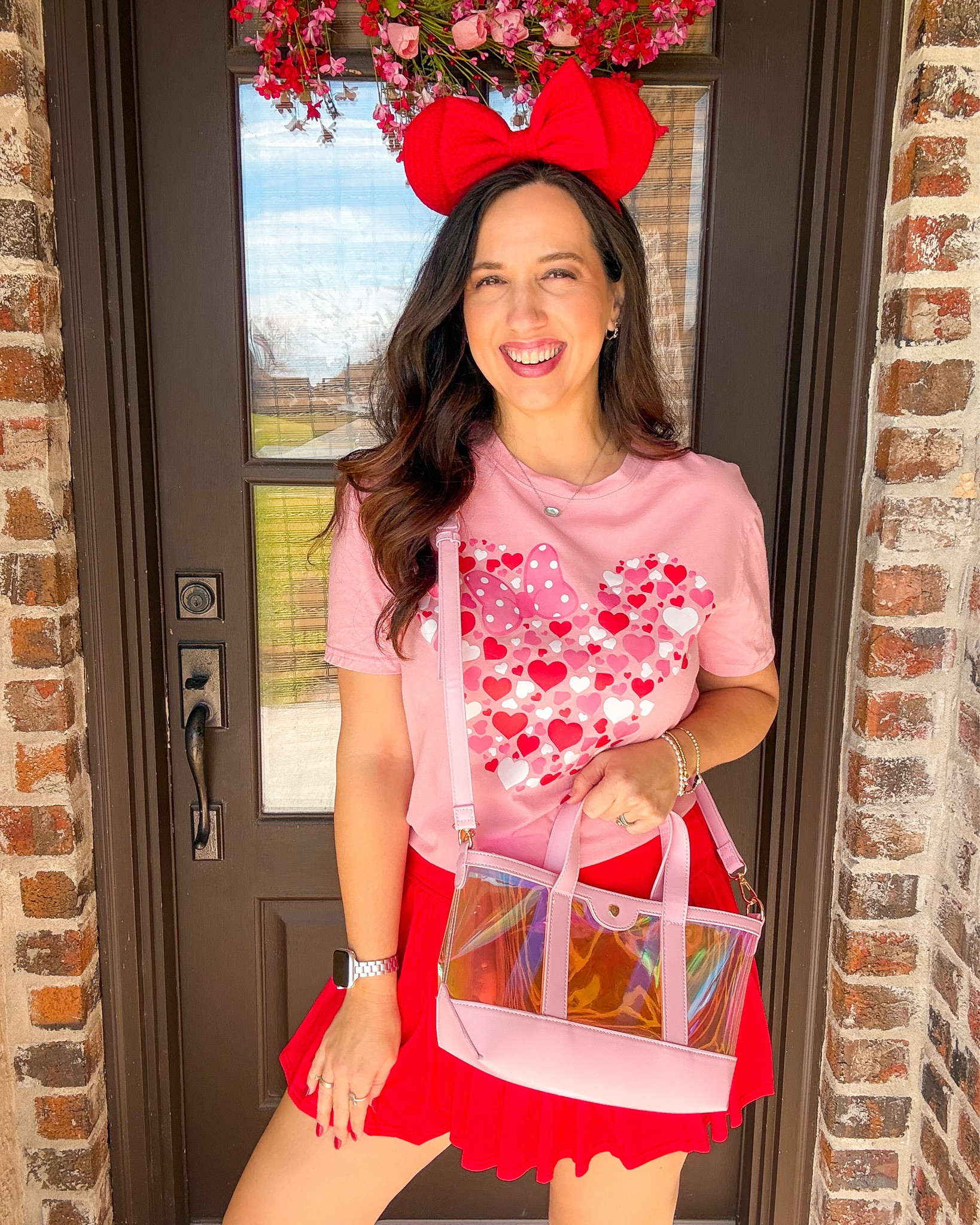 Serving sweet Disney Valentine vibes all day long 💕✨
👜 Bag from @audreylaineco, Use code DeAnn10 to save
Linked in my LTK for your own magical Valentine fit 💕 

#LTKootd #LTKmomlife #LTKTravel
