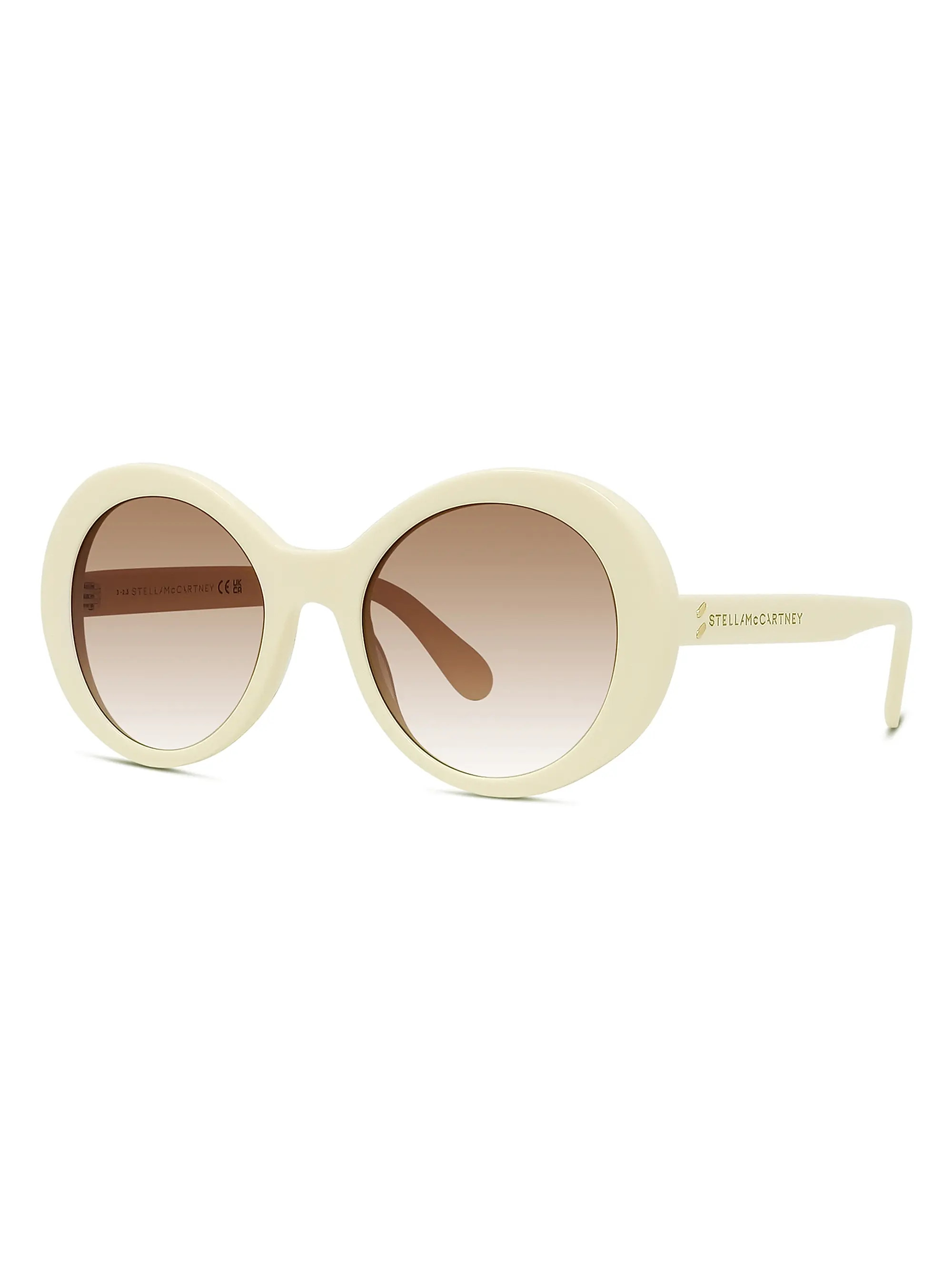Falabella Pins 54MM Round Sunglasses | Saks Fifth Avenue
