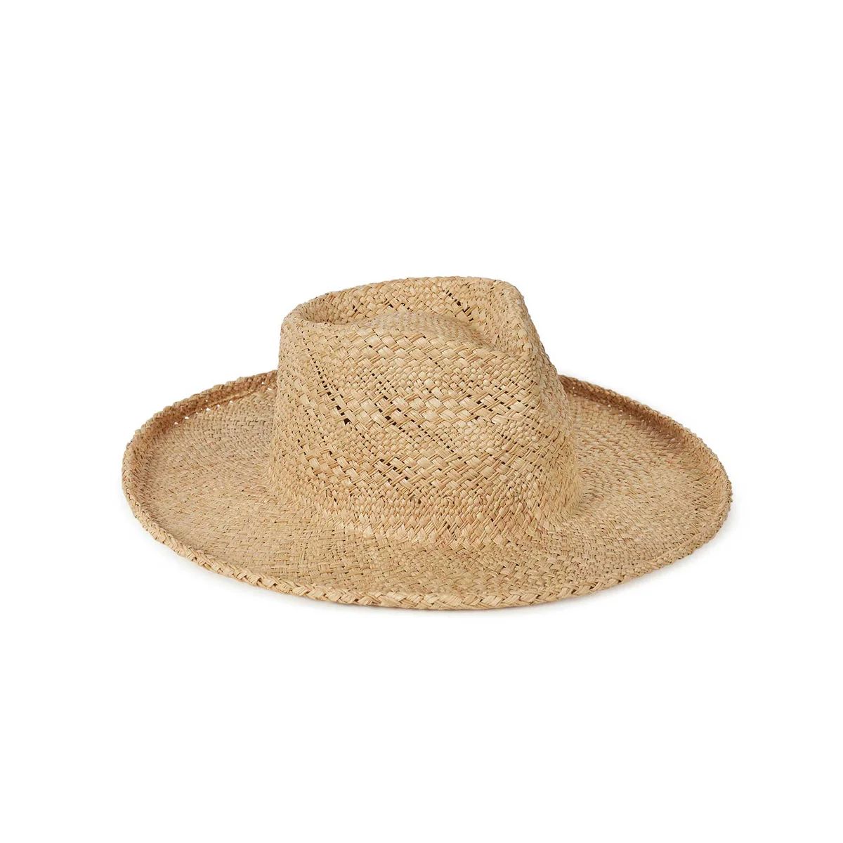 Breeze Fedora - Straw Fedora Hat in Natural | Lack of Color US | Lack of Color US