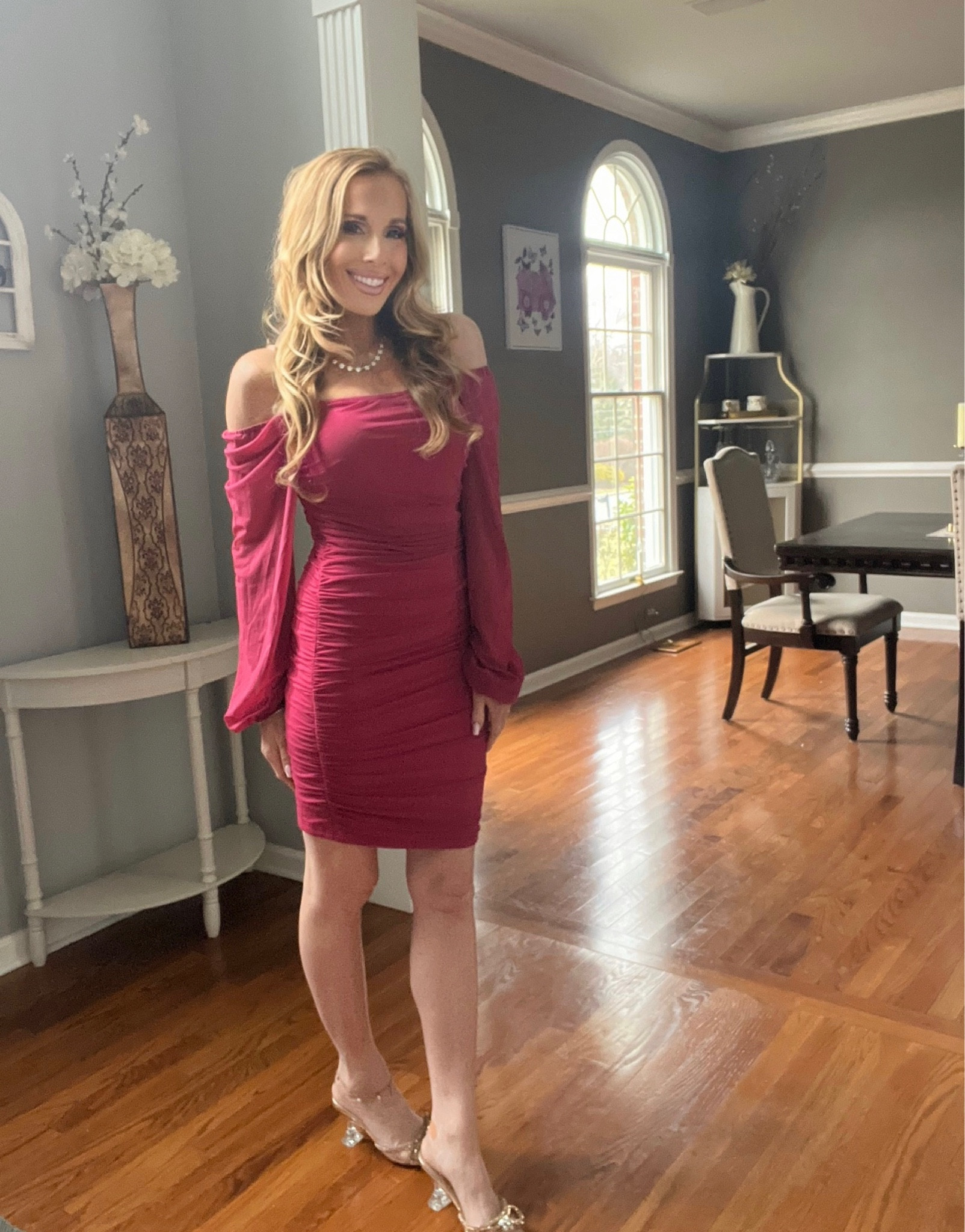 Pretty ruched bodycon dress ❤️💕💕

#LTKStyleTip #LTKFindsUnder100 #LTKParties