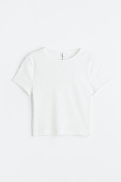 Ribbed Crop Top | H&M (US + CA)