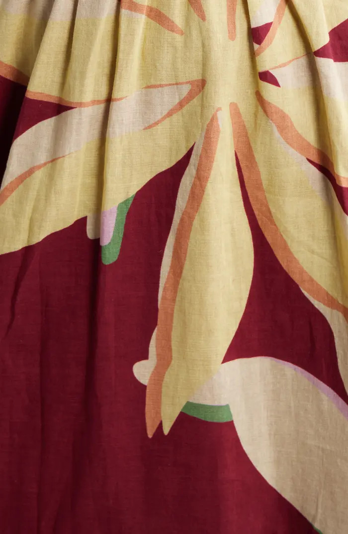 Krina Floral Ruched Dress | Nordstrom