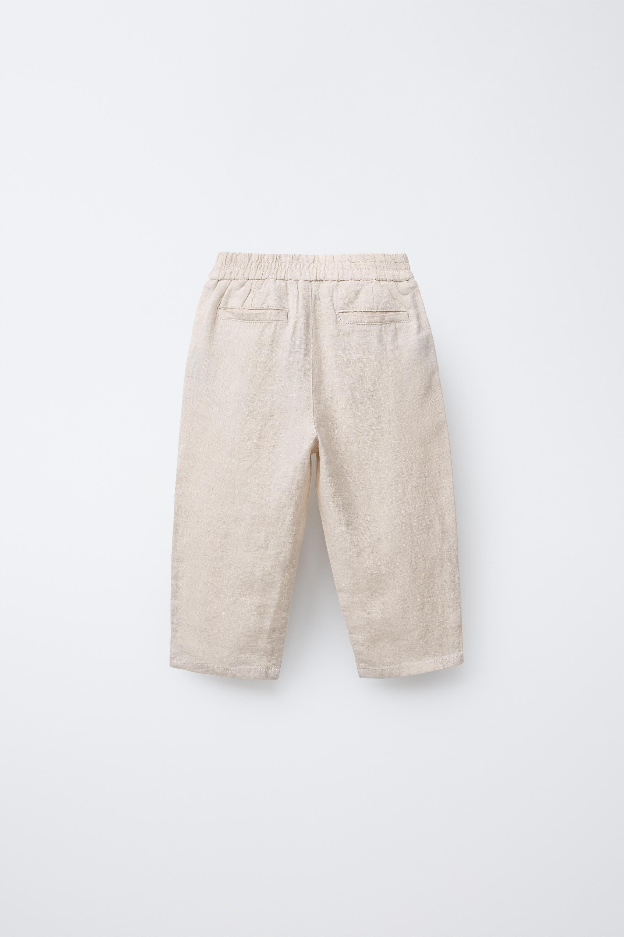 LINEN BAGGY PANTS | Zara US