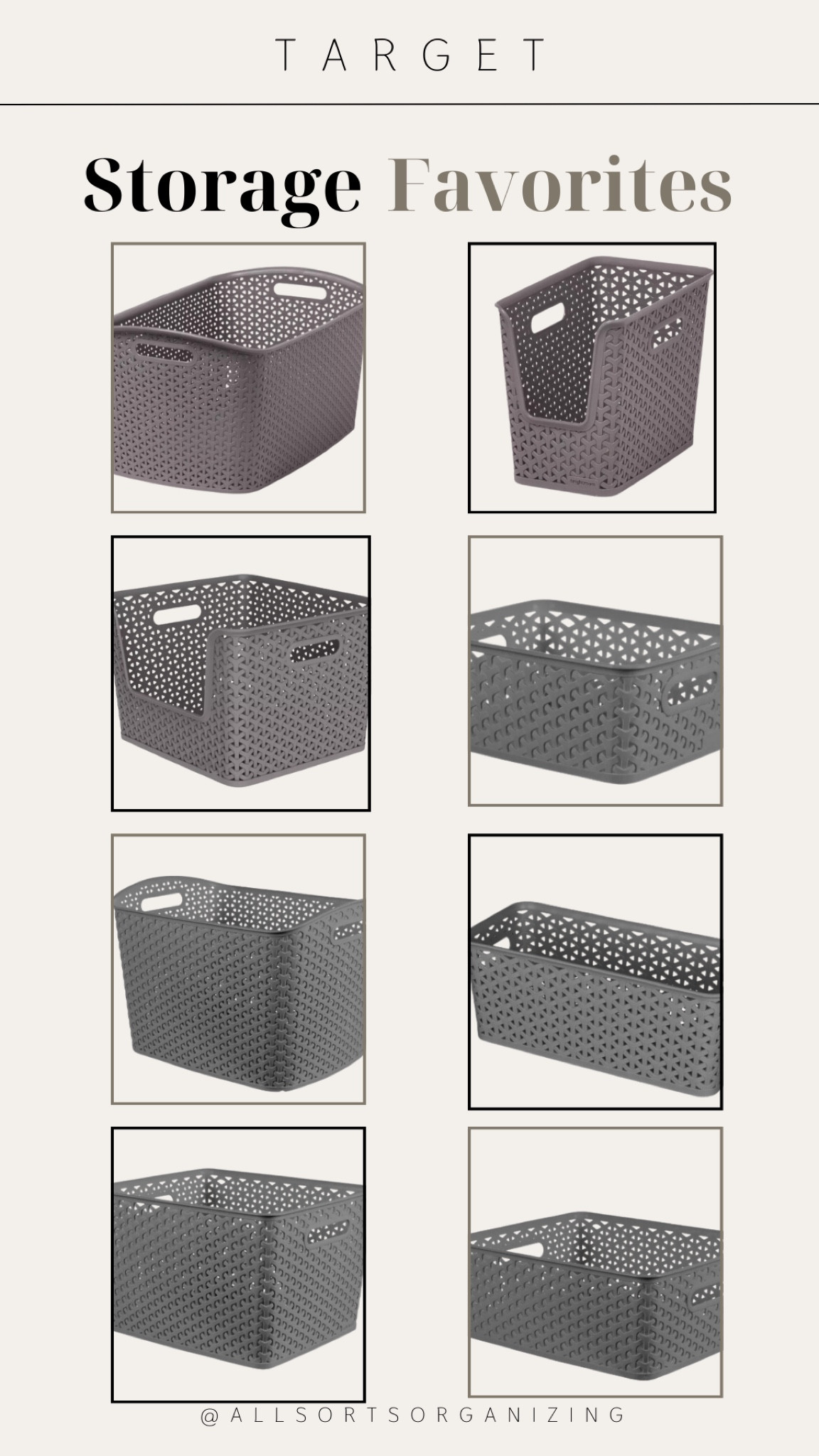 Last day to save! Love these bins for organizing. Great for toys, garages, and laundry rooms!

#LTKSaleAlert #LTKHome

#LTKHome #LTKSaleAlert