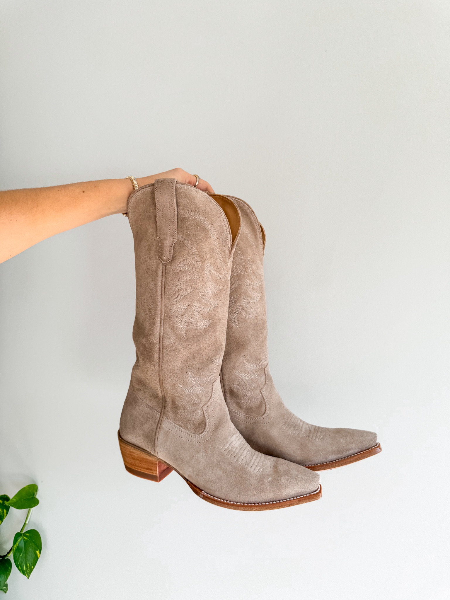 the most ideal cowgirl boot! neutral, perfect shaft height, and SO COMFY. in my true size 

#LTKSeasonal #LTKshoecrush #LTKstyletip