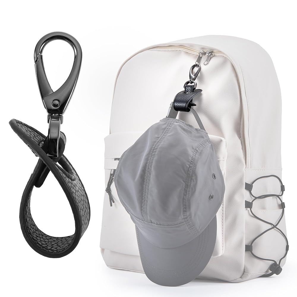 Hat Clip for Travel, Hands-Free Bag, Backpack, Purse, and Hiking Gear Clip-on Holder Strap for Ba... | Amazon (US)
