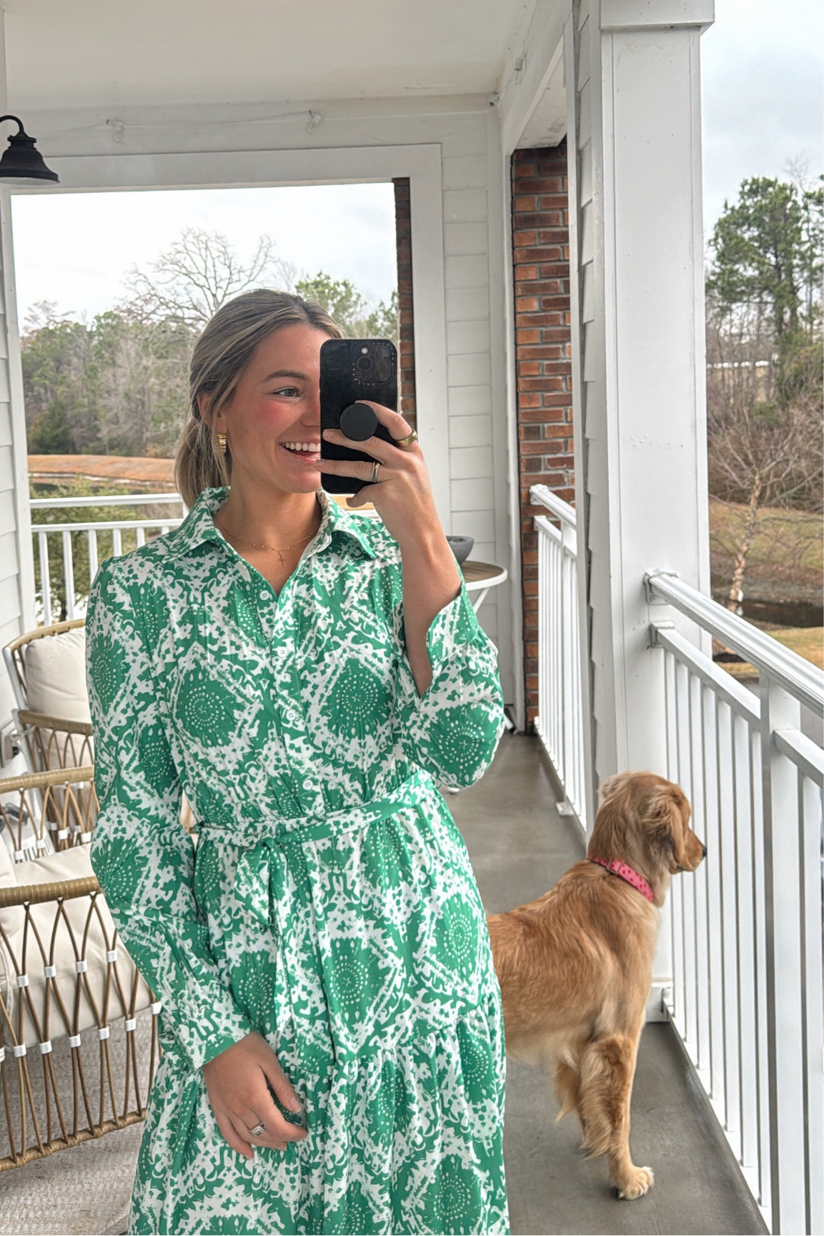 Long green dress + non toxic makeup! 

#LTKstyletip #LTKSeasonal #LTKbeauty