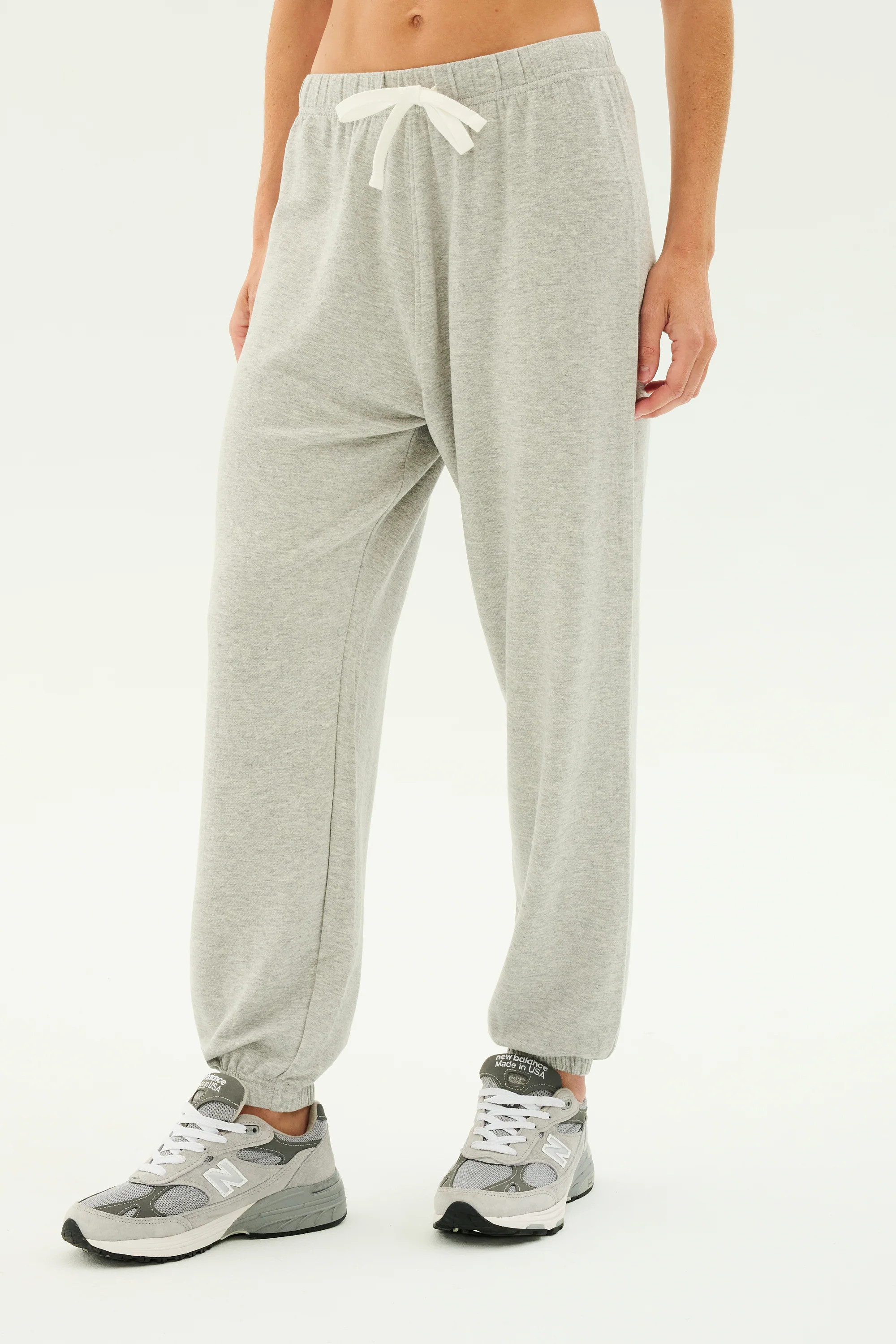Andie Oversized Fleece Sweatpant - Pirate Red | Splits59.com