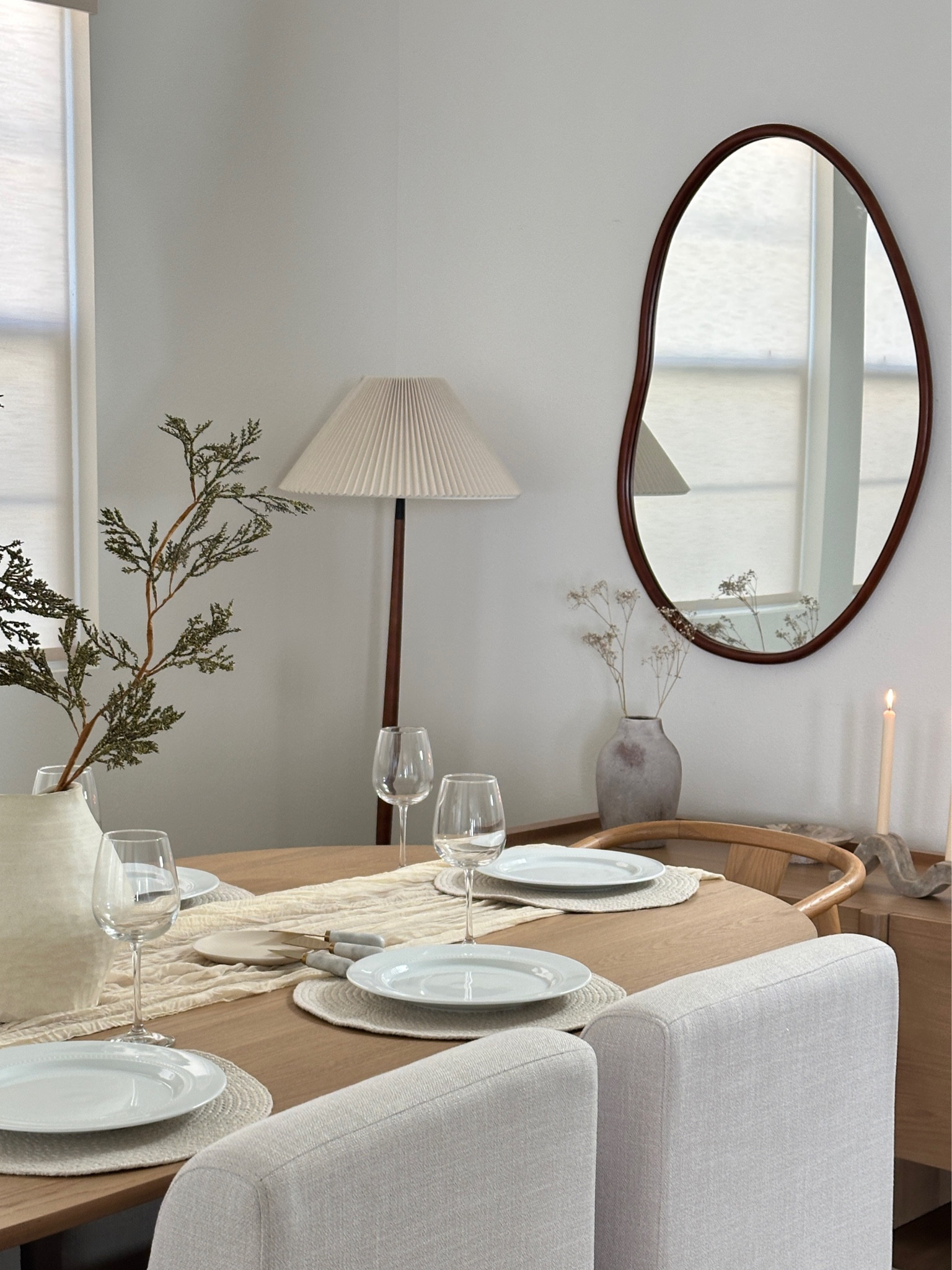 wavy asymmetrical abstract irregular mirror from wayfair! 

#LTKHome #LTKFamily #LTKHoliday