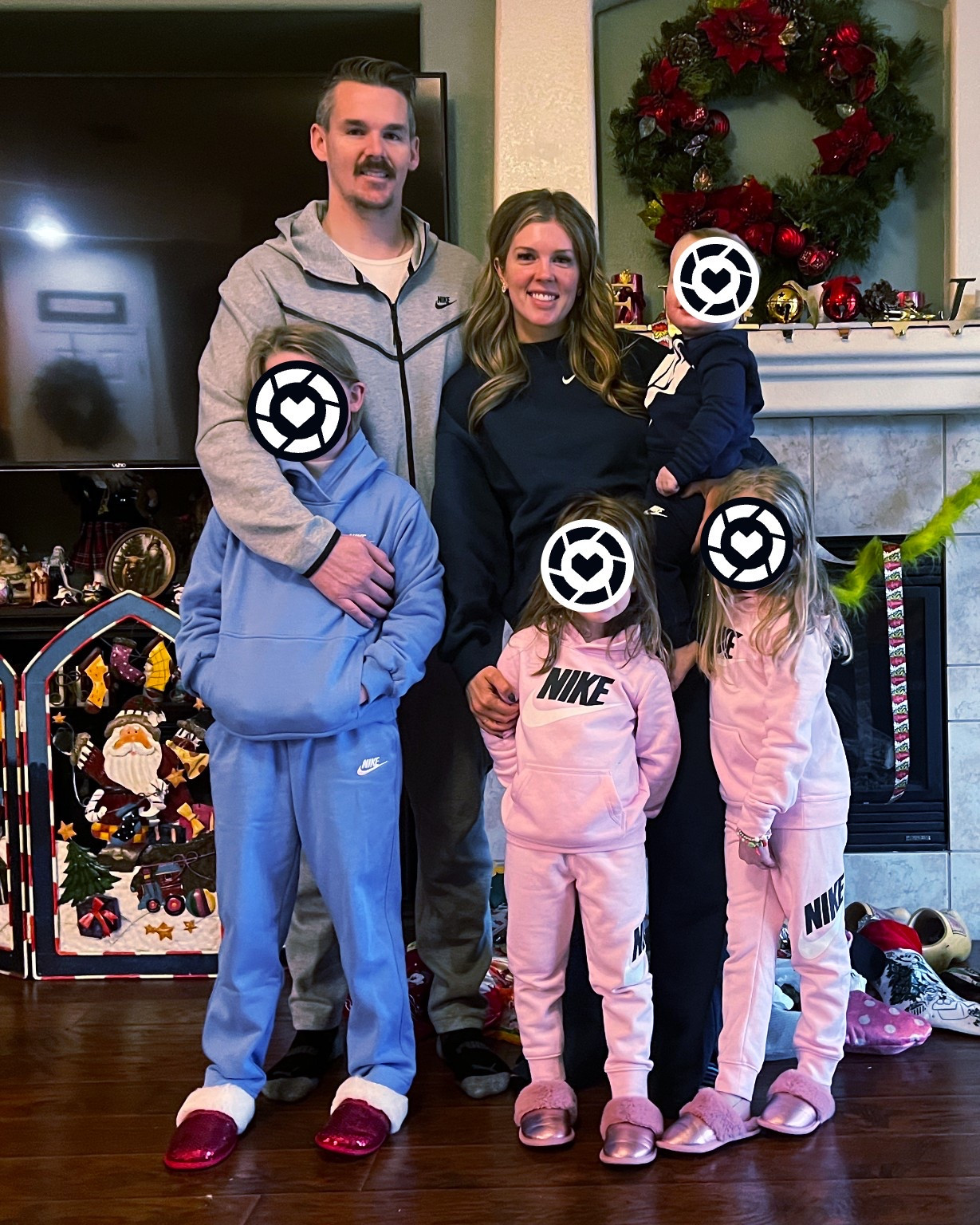I live for the Christmas pajamas tradition. But my husband never wears them, and my kids all like different styles and I can’t find matching pajamas for everyone because of it! Last year, we did sweatsuits and they’ve been a hit! Well worth it as everyone rewears them for travel, under snow suits, pajamas (obvi), etc. 

#LTKKids #LTKmomlife #LTKHoliday