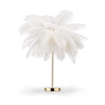 Feather Tripod Table Lamp With LED Bulbs | Target