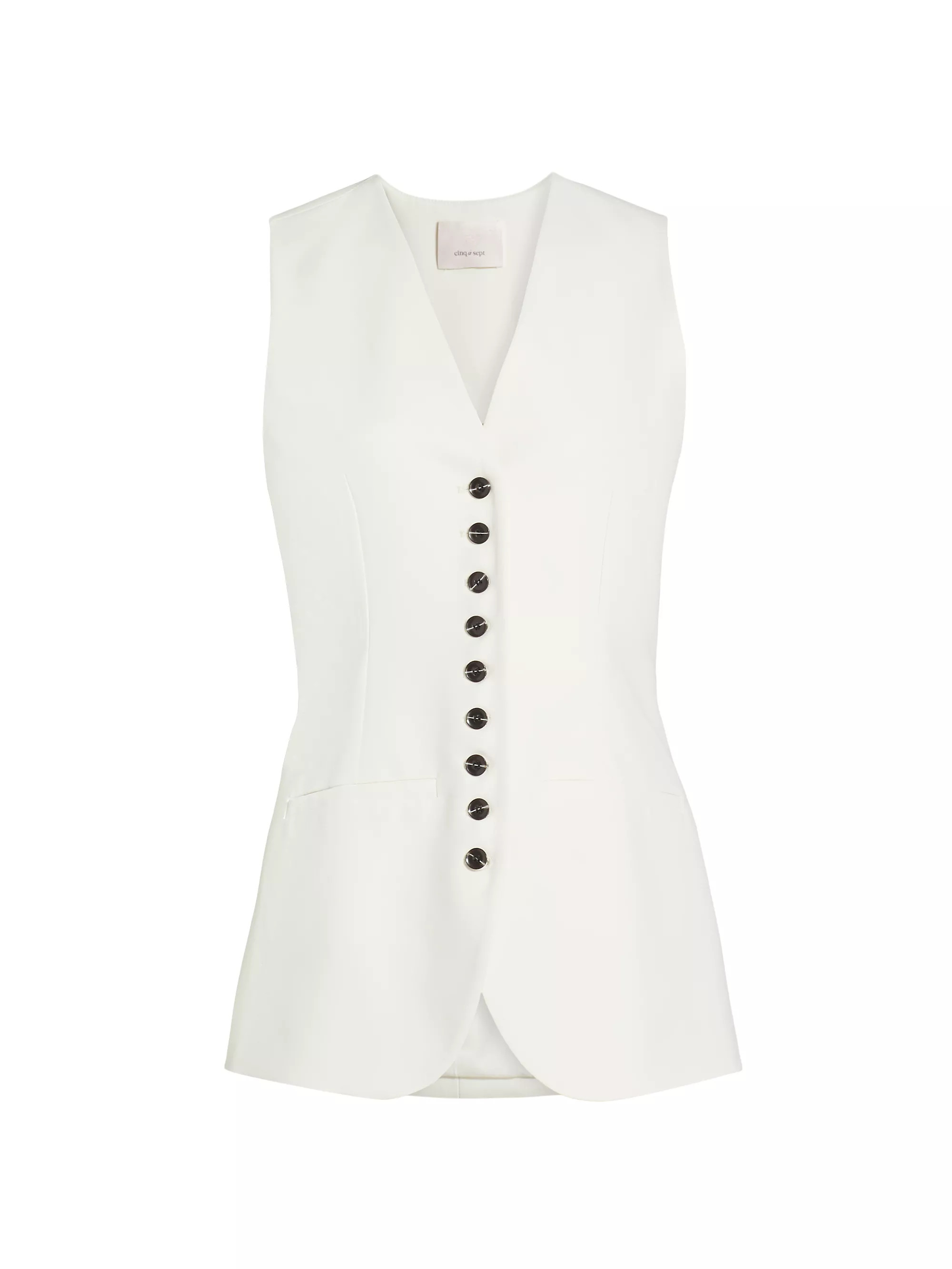Kallen Crepe Vest | Saks Fifth Avenue