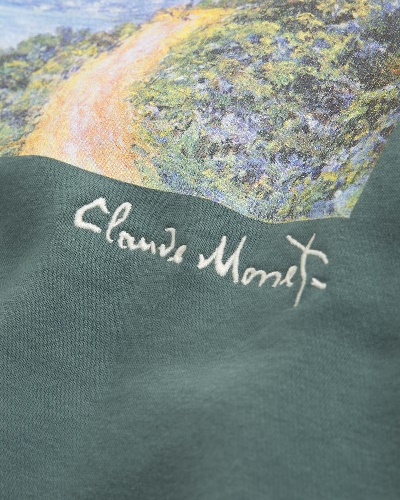 Monet Graphic Sunday Crew | Abercrombie & Fitch (US)