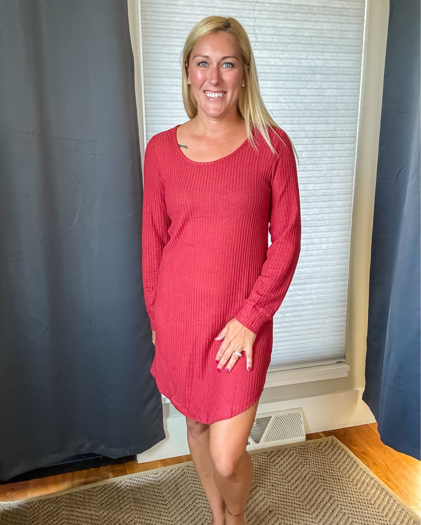 Oh my… this waffle knit nightgown is sooooo good! 😍 I’ll be grabbing a few more of these and wearing them so season long. 