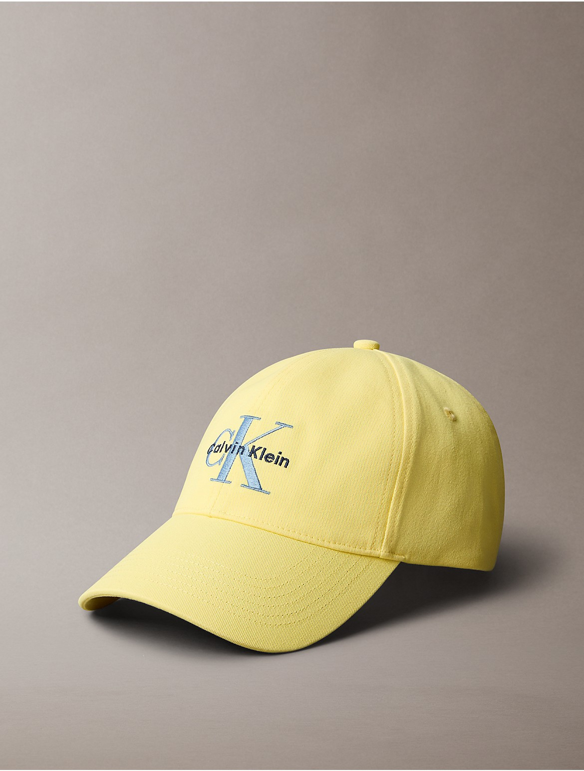 Calvin Klein Men's Monogram Logo Baseball Cap - Yellow - OS | Calvin Klein (US)