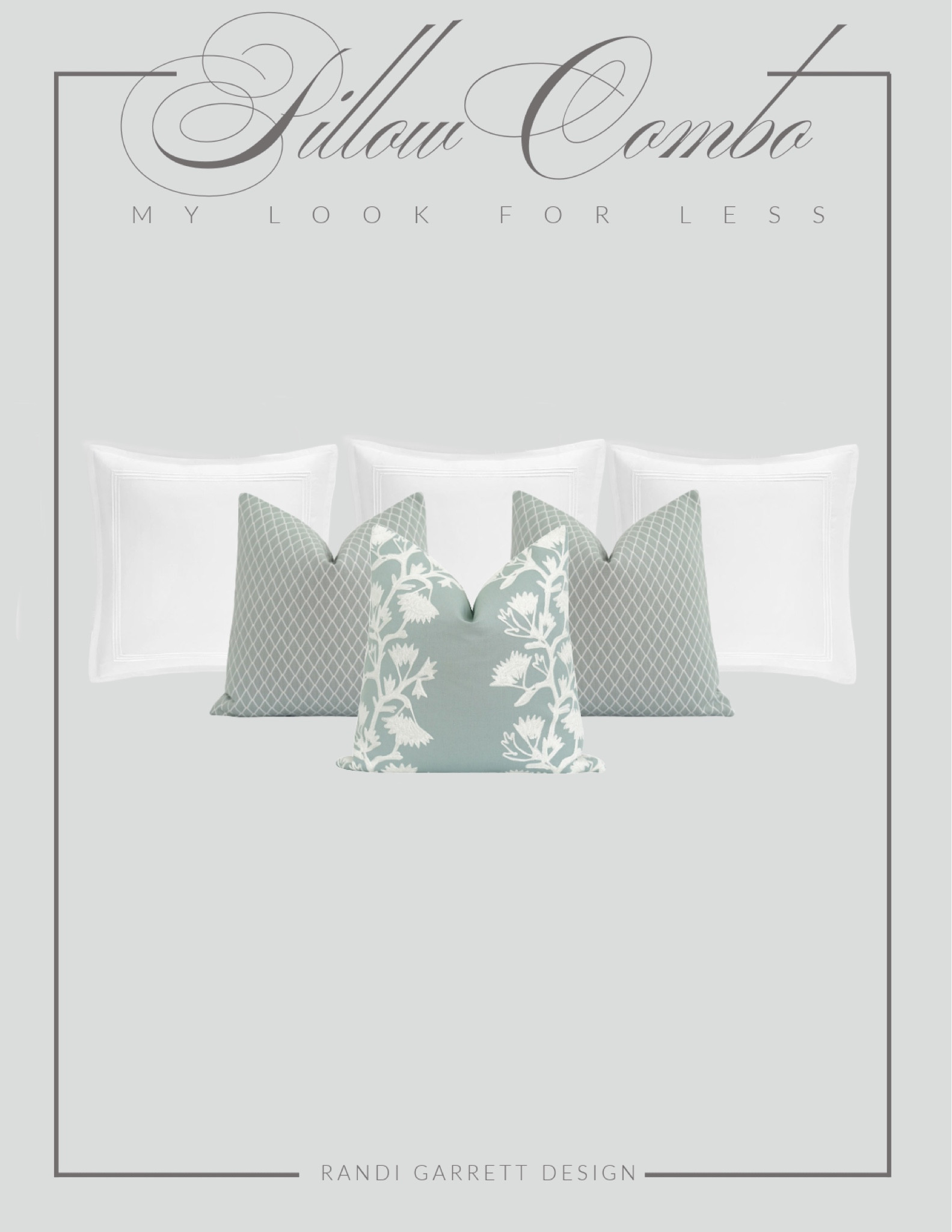 Sneak peek of my look for less bed pillows! I’ll be sharing the full reveal soon! These pillow shams are amazing quality! I love these inserts and buy 2 inches larger than the pillow sham. 

#LTKStyleTip #LTKFindsUnder100 #LTKHome