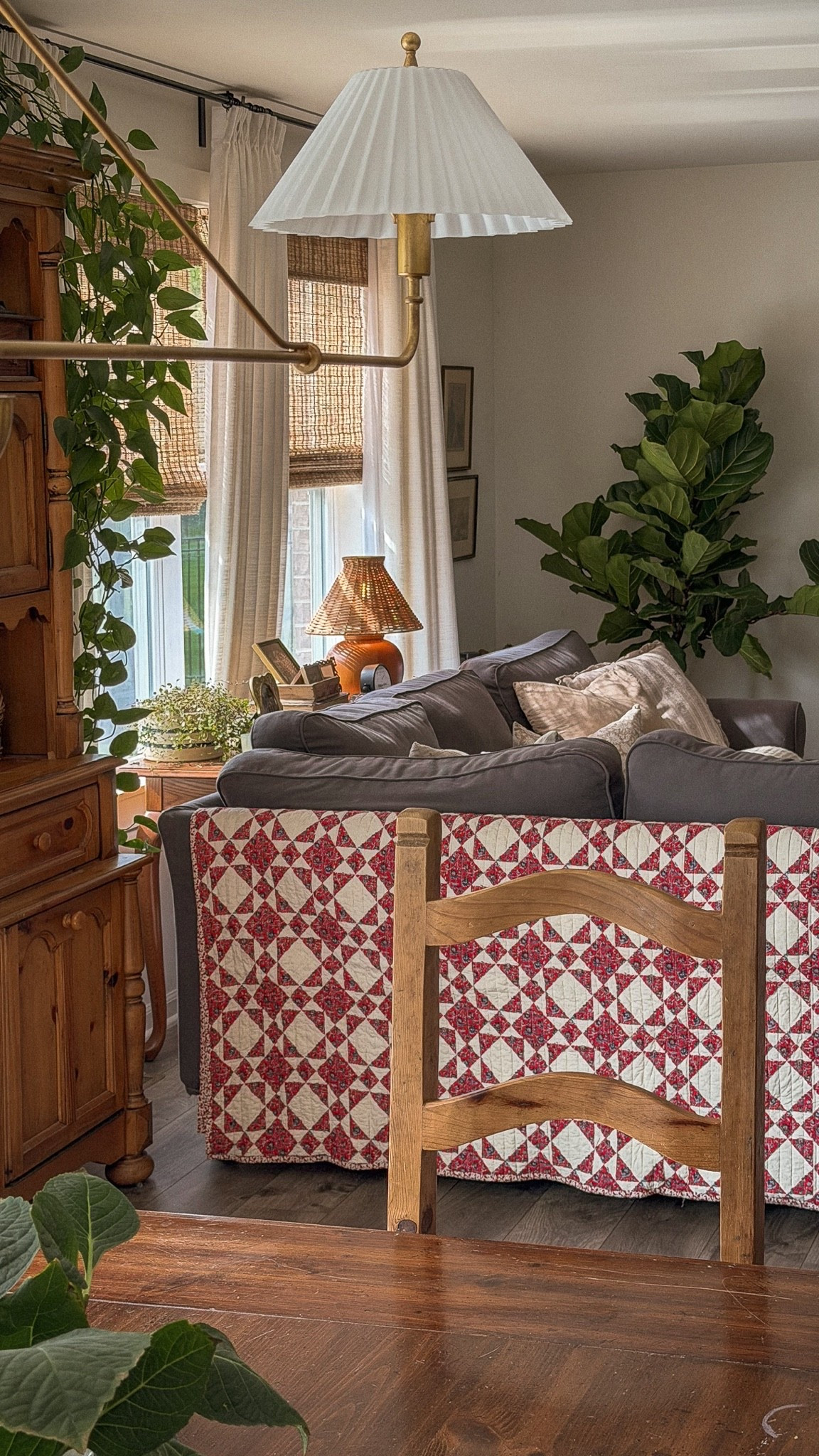 These patchwork quilts are on clearance! I got the red one to add some color to the back of our sectional.

#LTKHome #LTKSaleAlert