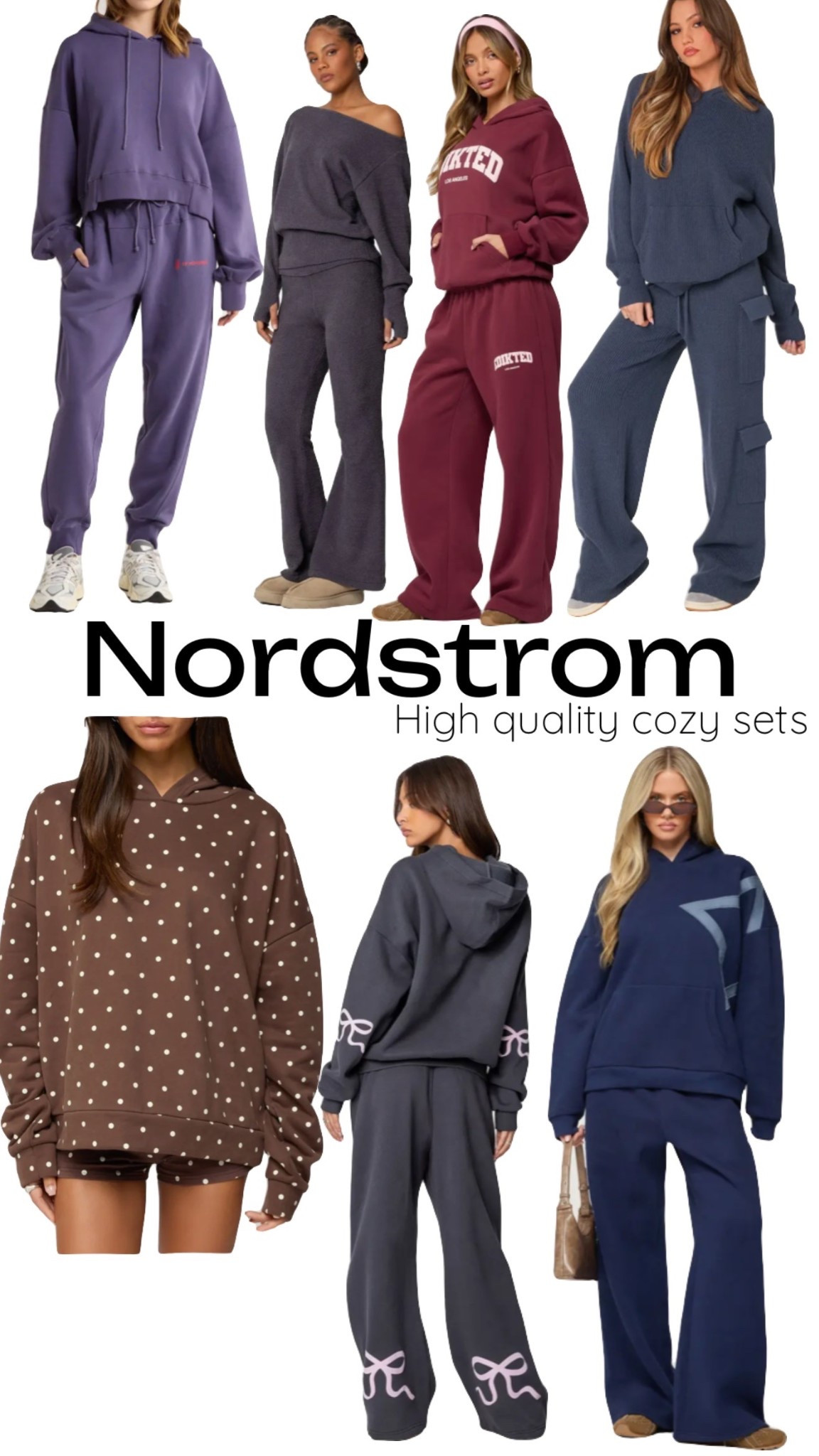 cozy set
Nordstrom high quality matching sets
Free people & Edikted Cozy sets

#LTKSeasonal #LTKTravel #LTKGiftGuide