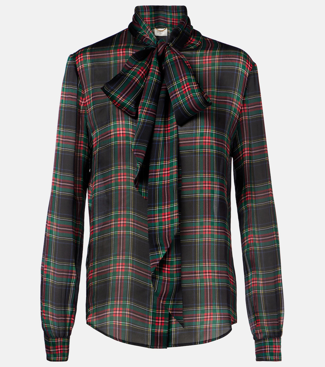 Plaid silk shirt | Mytheresa (US/CA)