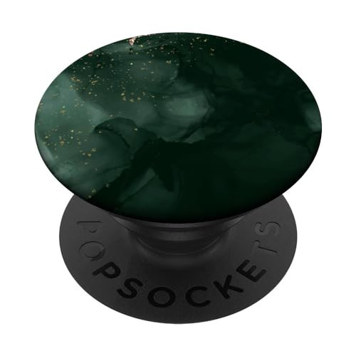 Elegant Dark green color Forest Green Pattern PopSockets Adhesive PopGrip | Amazon (US)