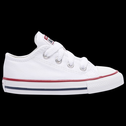 Boys Converse Converse All Star Low Top - Boys' Toddler Basketball Shoe Optical White/White Size 09.0 | Kids Foot Locker (US)