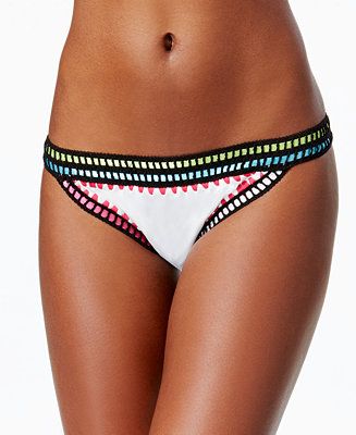 Bar III Weave It Hipster Bikini Bottoms, Only at Macy's | Macys (US)