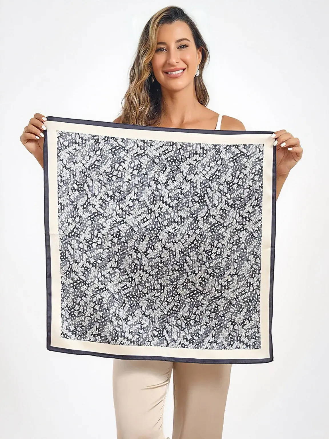 Pure Silk Printed Square Scarf (Women) | Nordstrom | Nordstrom