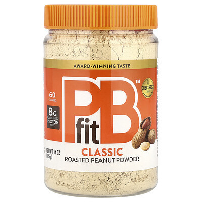 PBfit, Roasted Peanut Powder, Classic , 15 oz (425 g) | iHerb