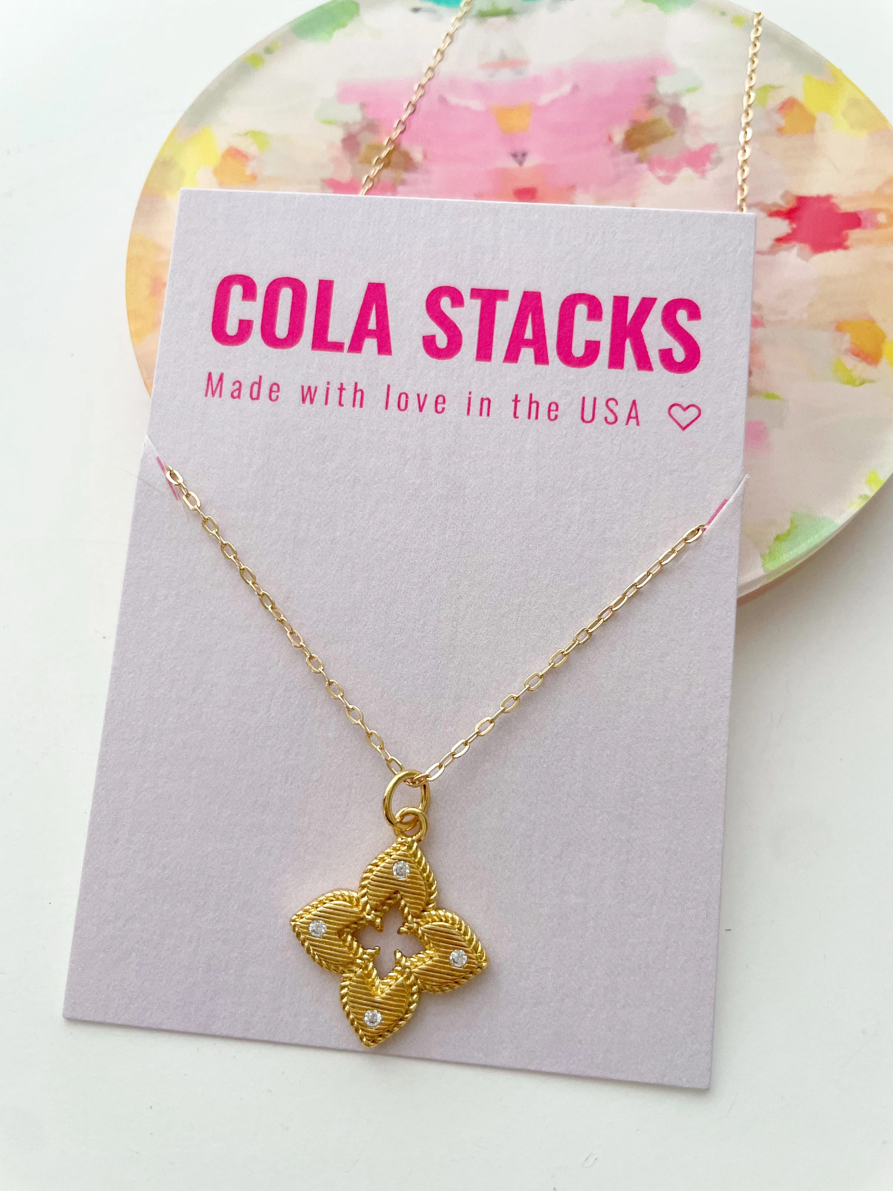 Caroline Necklace | Cola Stacks