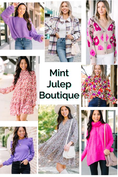 New arrivals from mint julep boutique, shop the mint, #mintjulepboutique #shopthemint #mymintstyle #mintjulep #fallfashion #pinksweater #falldress #fallfashion #floralsweater #sweater 

#LTKSeasonal #LTKunder100 #LTKHoliday