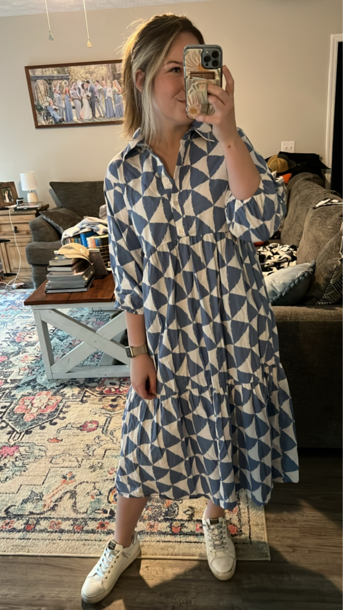 Anthropologie dress, work outfit, work ootd, tiered maxi dress, maxi dress, church dress, modest dress

#LTKWorkwear #LTKBeauty #LTKStyleTip