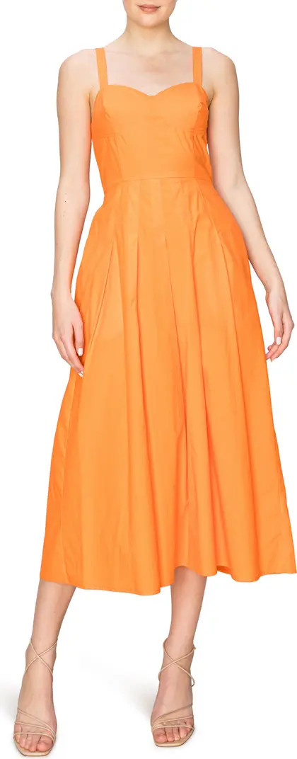 Pleated A-Line Sundress | Nordstrom Rack