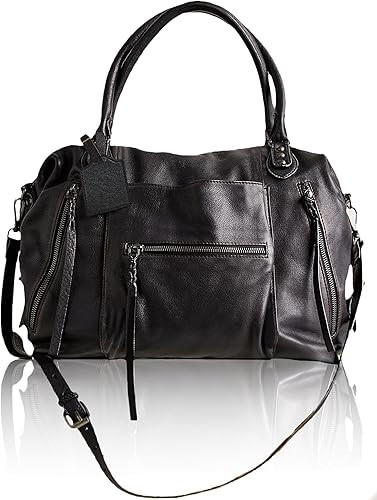 Women's Large Tote Bag City Tote Bag Purse with Zipper Women Vegan Leather Hobo Handbags with Adj... | Amazon (US)