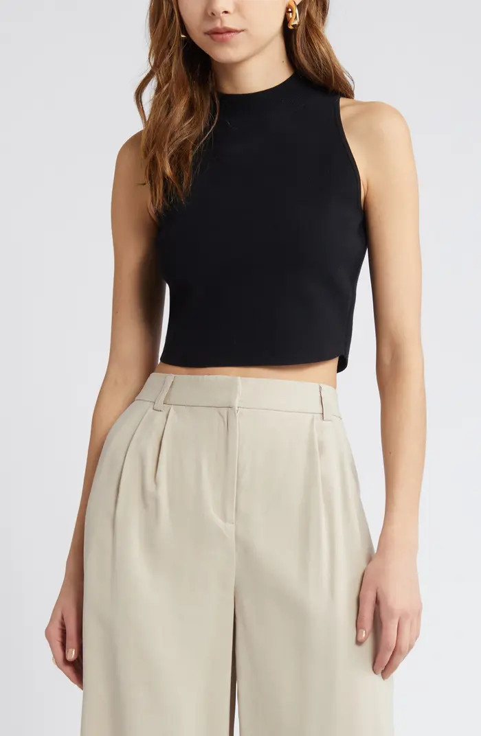 Luxe Sculpt High Neck Tank | Nordstrom