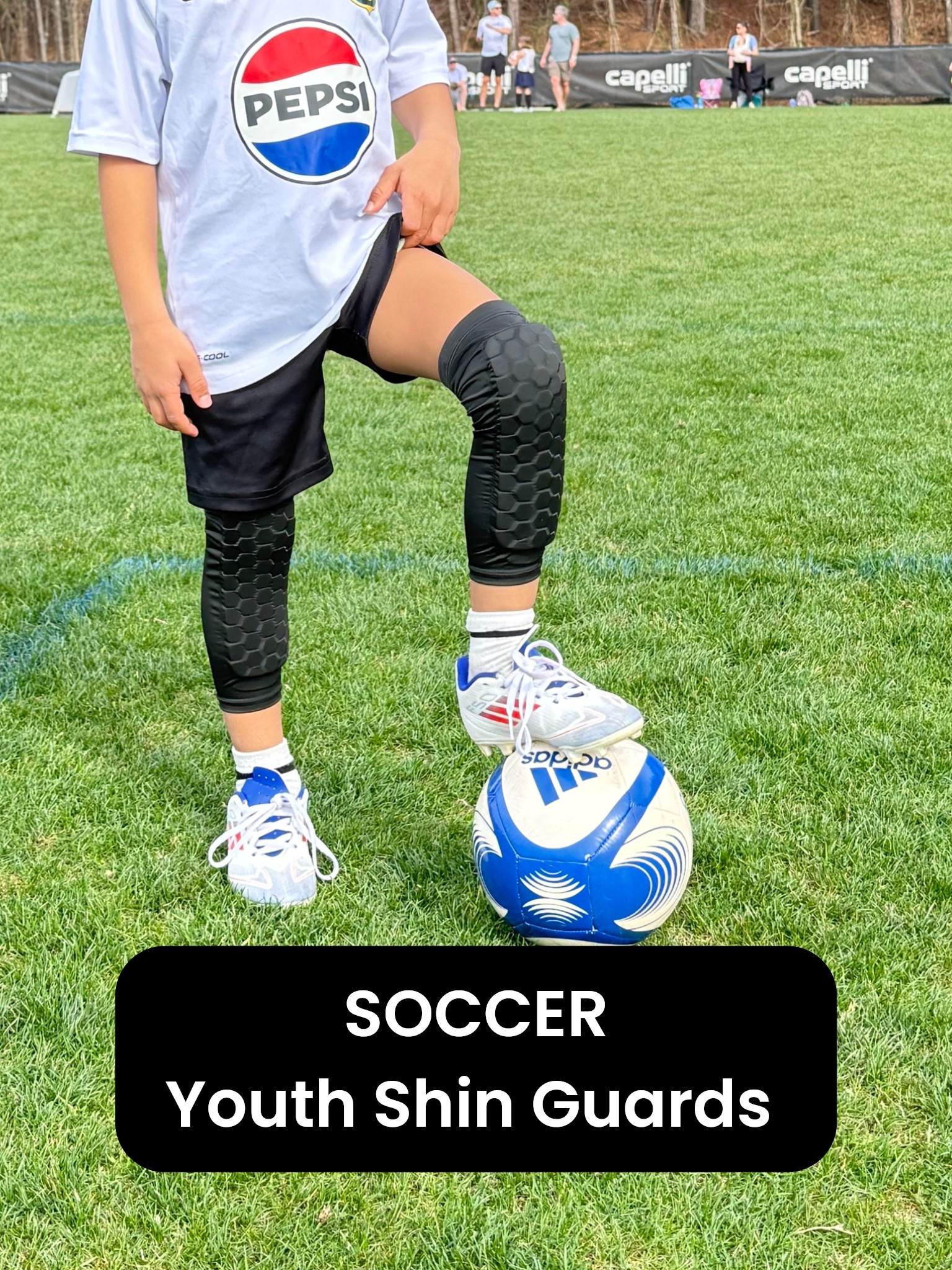 Soccer Youth Shin Guards

Youth soccer shin guards with built-in sleeves = so much easier for little ones to wear. We’ve used these from toddler age through 5–6. For more competitive or travel leagues, you may need extra protection—always check with your coach first for safety!

#LTKActive #LTKKids #LTKSpringSale