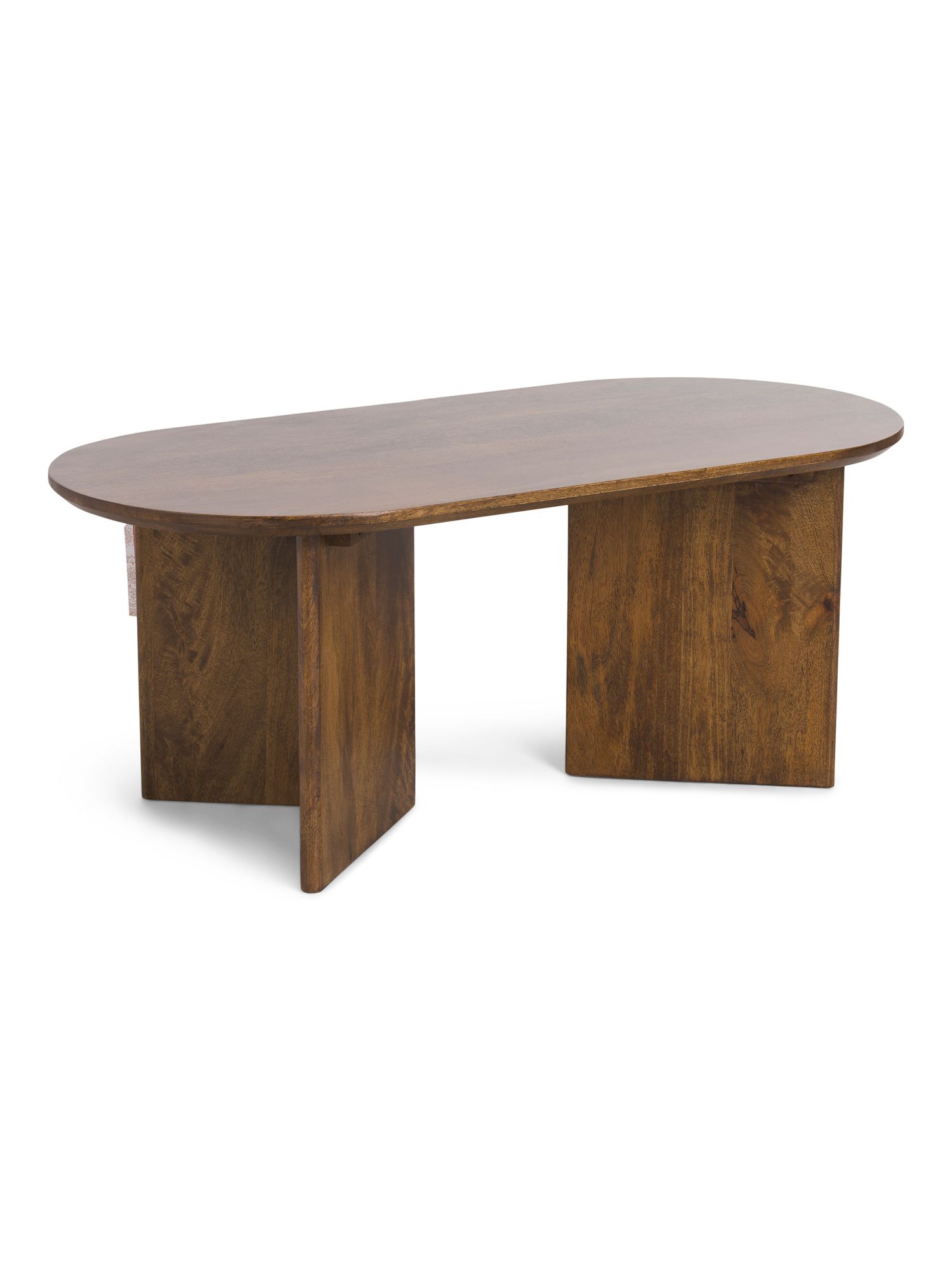 Oval Wooden Coffee Table | Global Home | Marshalls | Marshalls