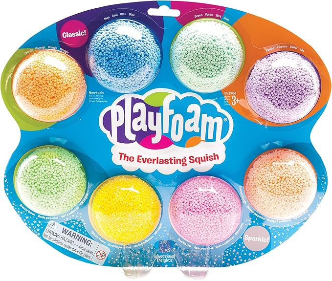 Educational Insights Playfoam Combo 8-Pack: Easter Basket Stuffer, Non-Toxic, Never Dries Out, Se... | Amazon (US)