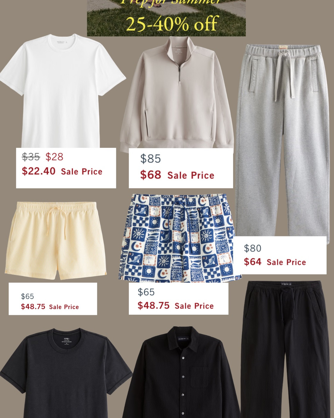 Abercrombie’s summer sale is too good right now ☀️ Linen shorts, knit polos, relaxed pants, and easy vacation fits all on sale. These are the kind of pieces that make getting dressed in the summer effortless.

#LTKMens #LTKStyle #Abercrombie #AbercrombieStyle #MensFashion #MensStyle #SummerStyle #OldMoneyStyle #QuietLuxury #VacationOutfits #Menswear #SummerFits #LinenStyle #ResortWear #SmartCasual #CapsuleWardrobe #MensOutfits #NeutralStyle #FashionFinds #LTKSaleAlert