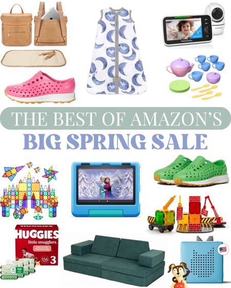 Amazon’s Big Spring Sale - the best of baby & kids! Toys, shoes, sleep sacks, diapers, baby monitors & more! 

#LTKshoecrush #LTKsalealert #LTKbaby