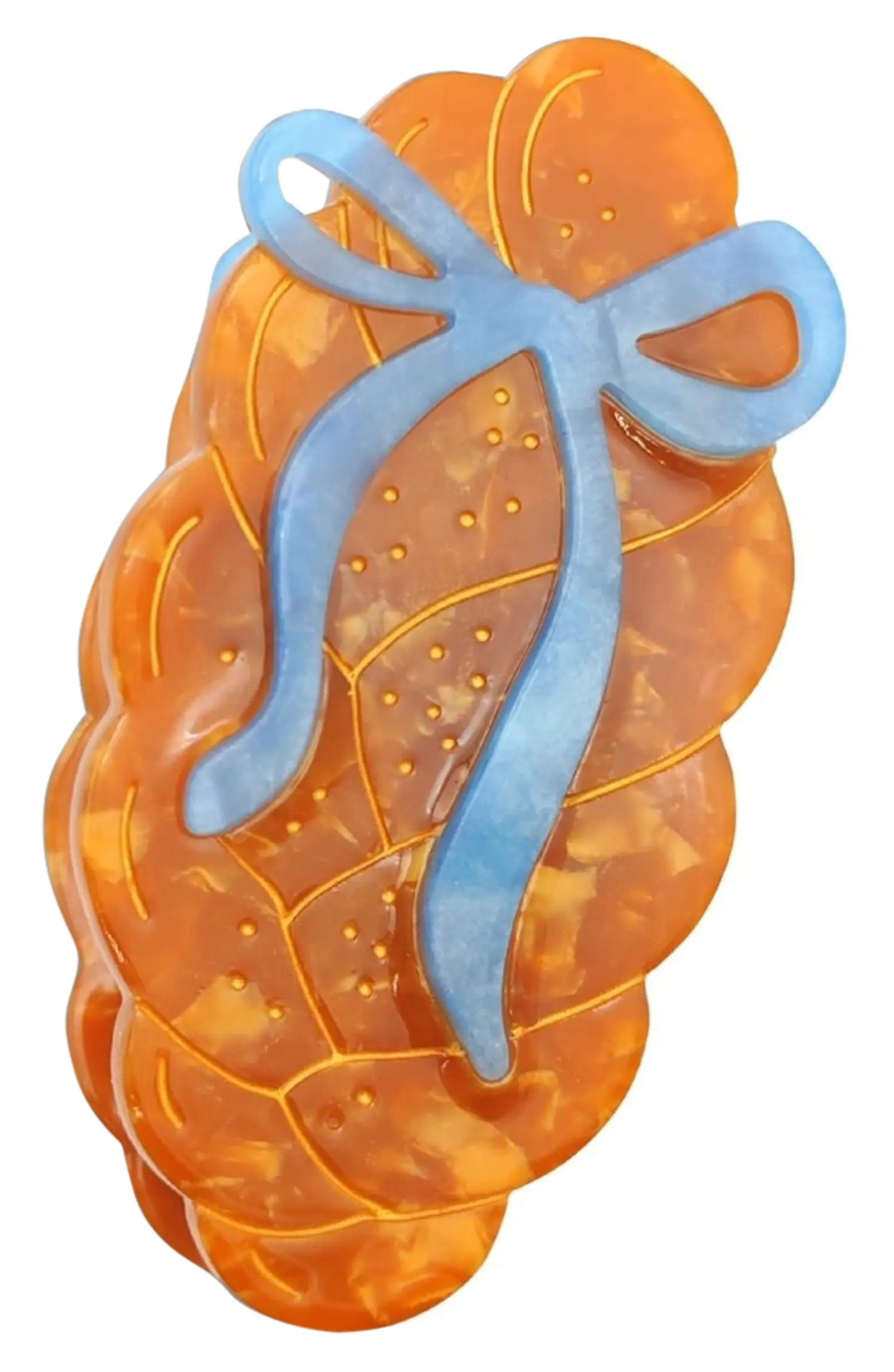 Hand Painted Bow Challah Claw Clip | Nordstrom