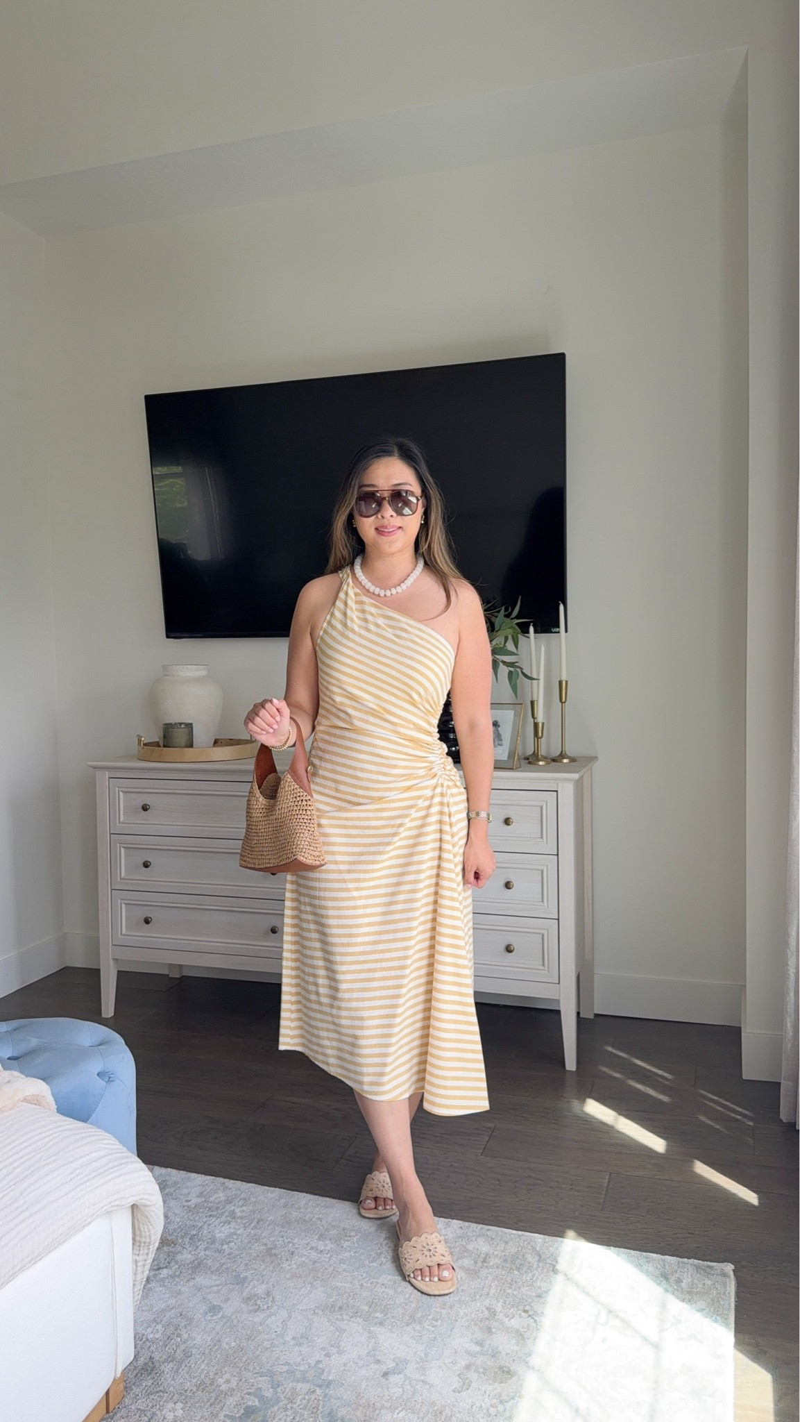 Wearing a small 

Summer dress, affordable fashion, summer style, vacation dress, styling tip, tcs

#LTKSeasonal #LTKPetite #LTKootd