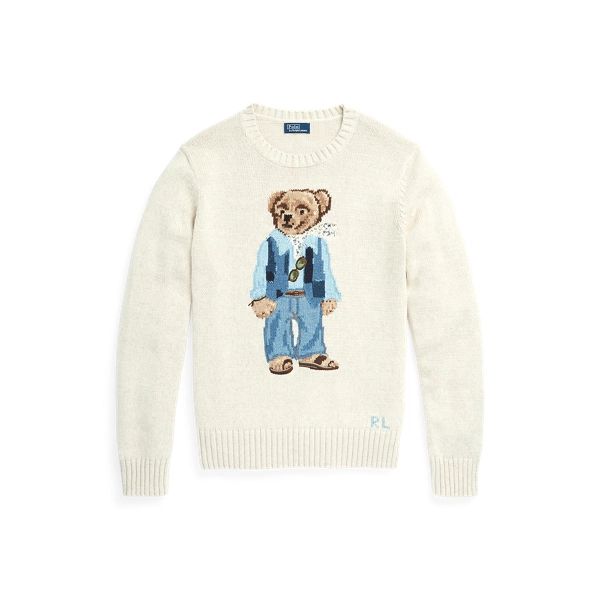 Polo Bear Cotton Jumper | Ralph Lauren (UK)