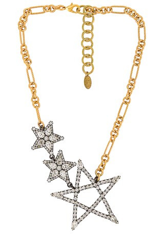 Elizabeth Cole Parker Necklace in Golden Gold from Revolve.com | Revolve Clothing (Global)