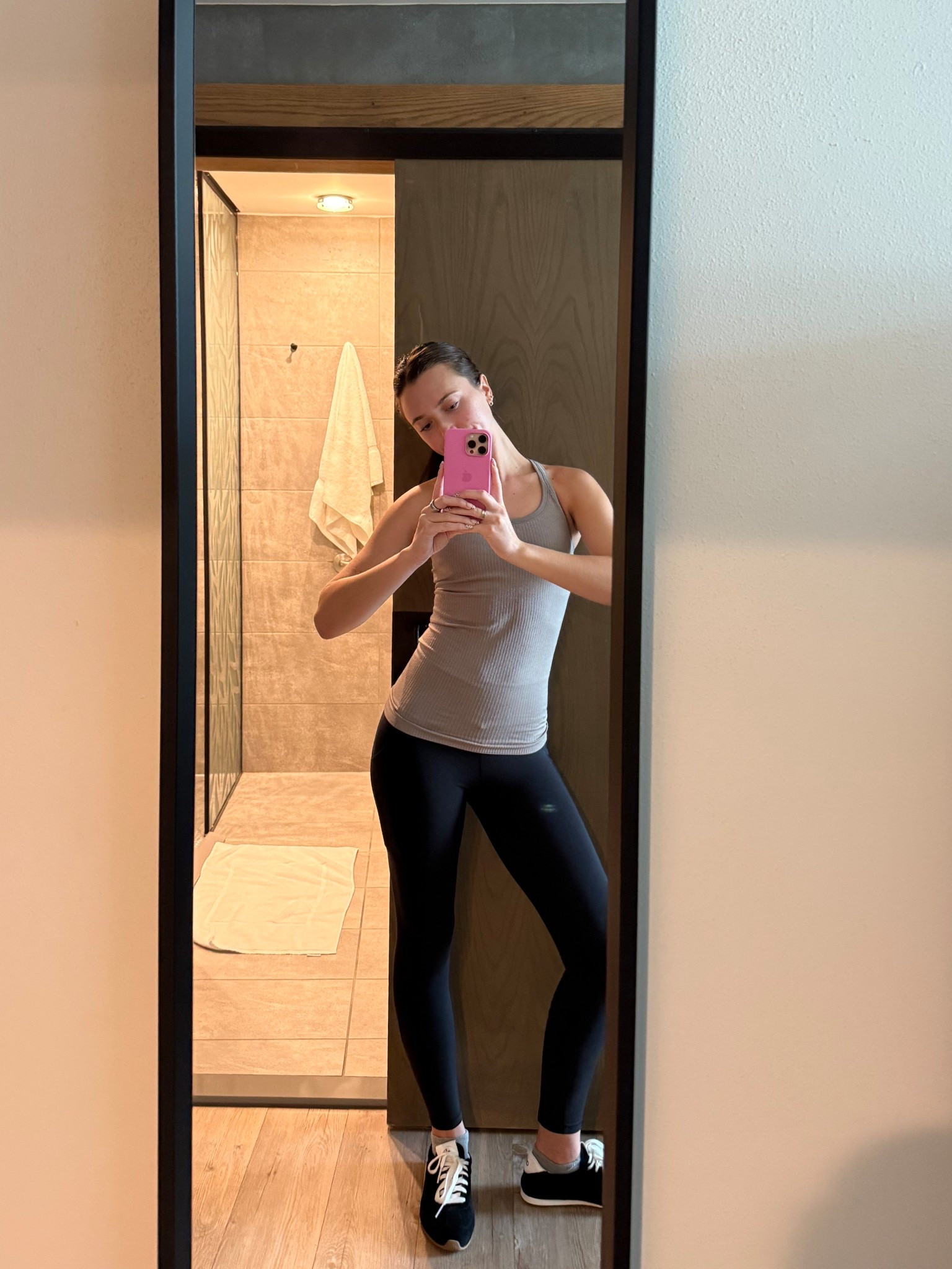 Walking outfit for this weekend! Top is Eb street in sheer oak I believe:)